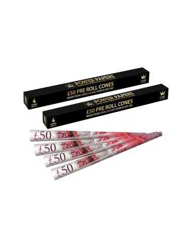 Comprar 4 CONOS DE LIBRAS ESTERLINAS 50