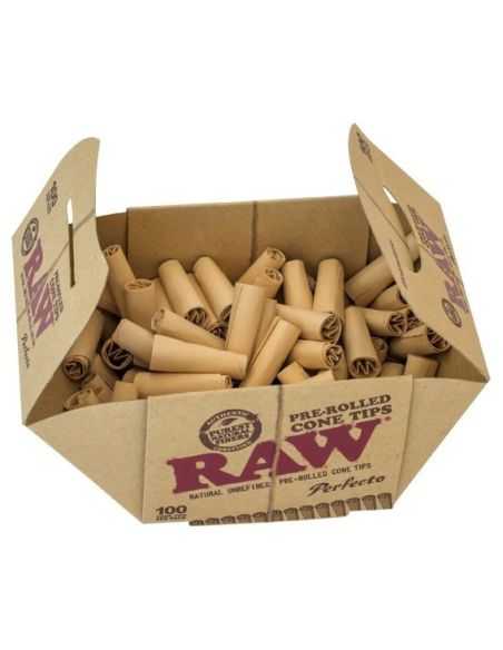 Comprar CAJITA RAW CONO TIPS PRE-LIADO PERFECTO RAW PAPERS