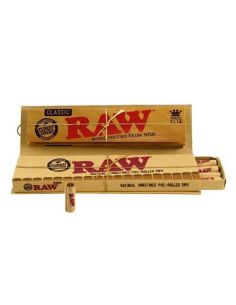 Comprar PAPEL RAW KS CONNOISEUR + TIPS PRE-ROLLER RAW PAPERS