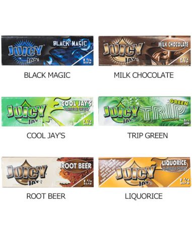 Comprar PAPELES DE SABORES JUICY JAY'S 1 1/4 JUICY JAY'S