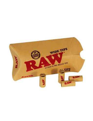 FILTROS RAW WIDE PREROLLED RAW PAPERS
