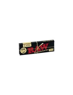 Comprar RAW BLACK SINGLE WIDE RAW PAPERS
