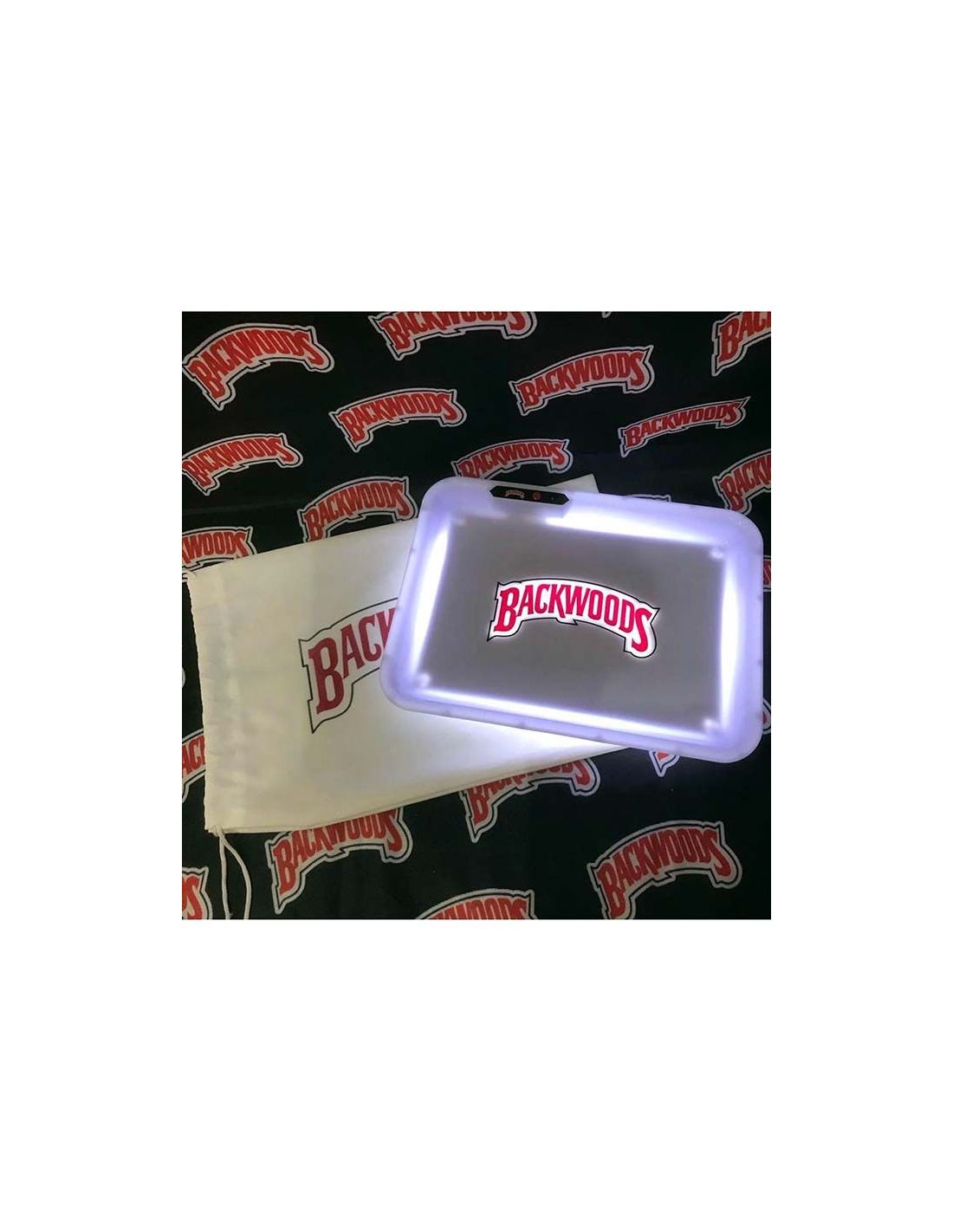 Rolling Tray Led Backwoods Bandeja de Liar con Iluminación Led