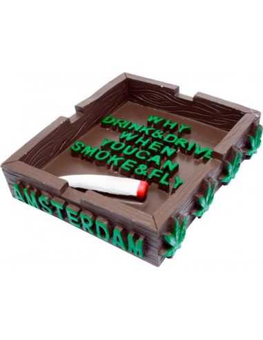 Comprar CENICERO RESINA WHY DRINK&DRIVE