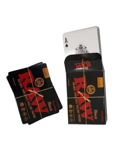 Comprar BARAJA RAW BLACK RAW PAPERS