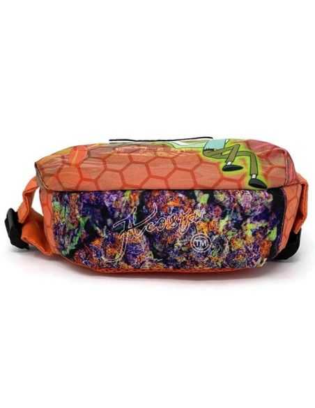 RIÑONERA RICK&MORTY ORANGE