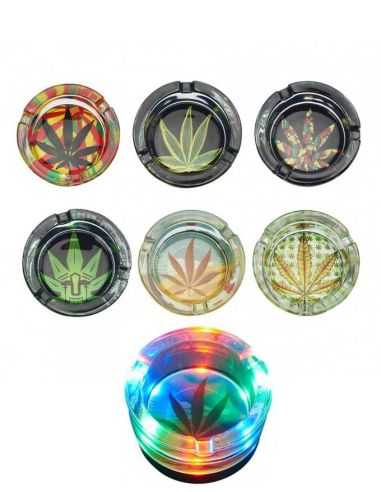 Comprar CENICERO GANJA LED