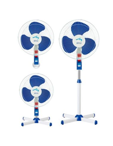 VENTILADOR PIE 3 EN 1 40CM