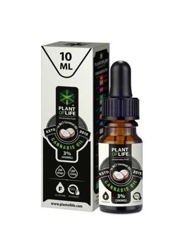 Comprar ACEITE DE COCO CON CBD 3% PLANT OF LIFE
