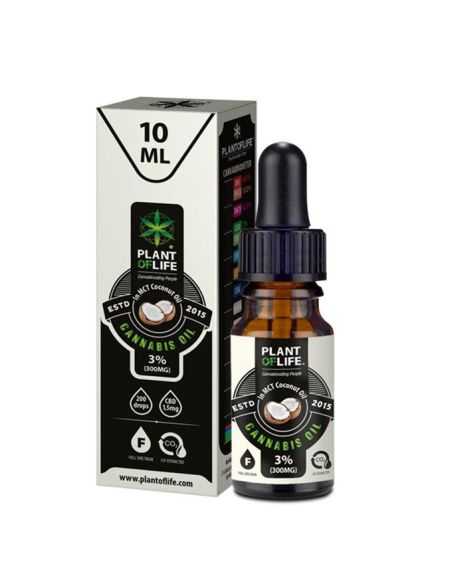 Comprar ACEITE DE COCO CON CBD 3% PLANT OF LIFE