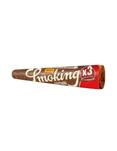 Comprar SMOKING BROWN KING SIZE 3 CONOS