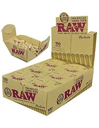 Comprar CAJITA RAW CONO TIPS PRE-LIADO PERFECTO RAW PAPERS