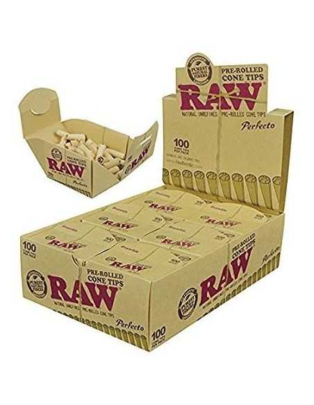 Comprar CAJITA RAW CONO TIPS PRE-LIADO PERFECTO RAW PAPERS