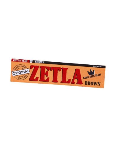 Comprar PAPEL ZETLA BROWN SLIM ZETLA