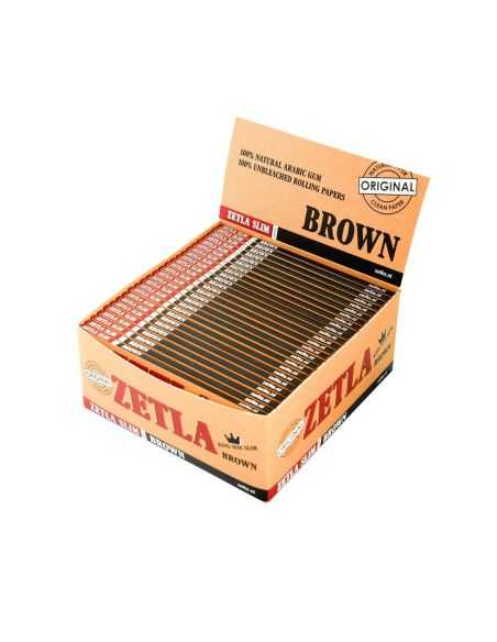 Comprar PAPEL ZETLA BROWN SLIM ZETLA