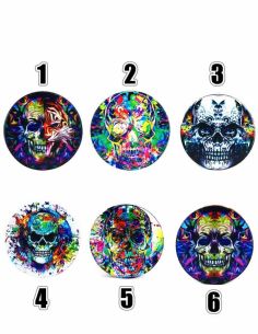 Comprar FLAMES SKULLS GRINDER 4P 50MM