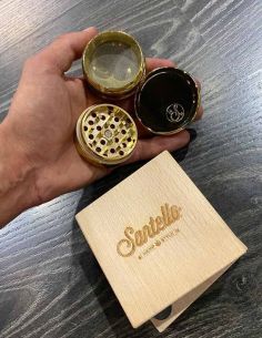 Comprar GRINDER O.V 50MM CHAPADO ORO 24K