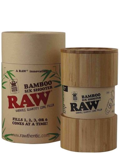 Comprar RAW BAMBOO SIX SHOOTER KS RAW PAPERS