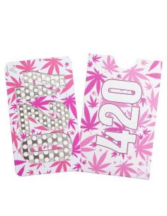 Comprar GRINDER CARD 420 LEAVES PINK V SYNDICATE