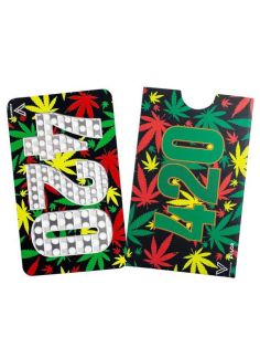 Comprar GRINDER CARD 420 LEAVES RASTA V SYNDICATE