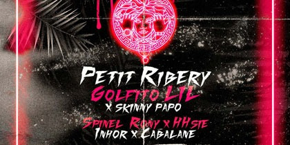 Entradas concierto de Petit Ribery y Golfito Li en Murcia el día 7 de octubre